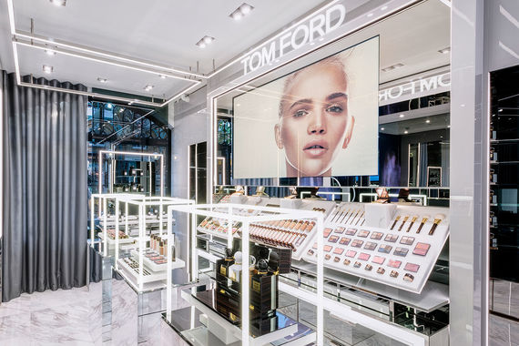 Первый отдельный магазин косметики Tom Ford открылся в Лондоне