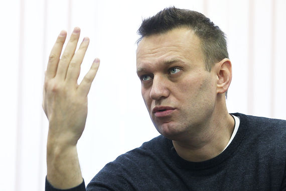 Оппозициорнер Алексей Навальный