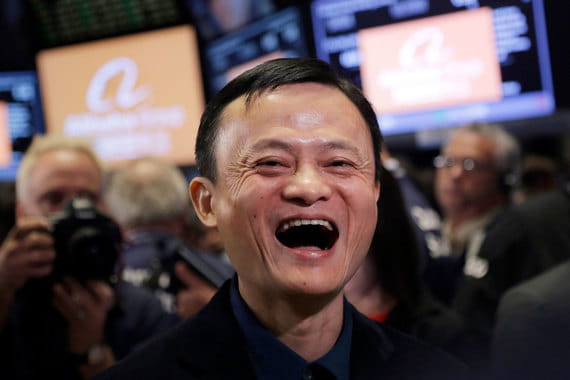 В Сбербанке посчитали, что Alibaba пытается получить доступ к их клиентской базе, не предлагая взамен ничего ценного, говорит источник FT. На фото основатель Alibaba Group Джек Ма