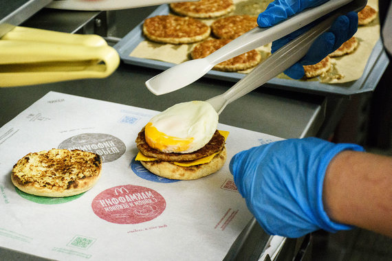 McDonald’s приземлился в «Шереметьево»