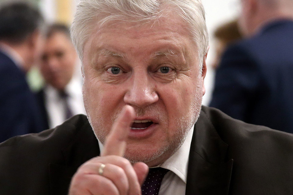 Фракция Сергея Миронова превратила в законопроекты все инициативы своего лидера