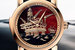 Циферблат минутного репетира North Sea Minute Repeater от Ulysse Nardin в корпусе из розового золота выполнен в технике выемчатой эмали. Сюжет - добыча «черного золота». Стоимость модели - 295 000 швейцарских франков