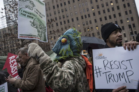 Протестующие устроили Goldman Sachs «Болотную»