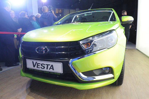 Впервые самой продаваемой моделью стала Lada Vesta