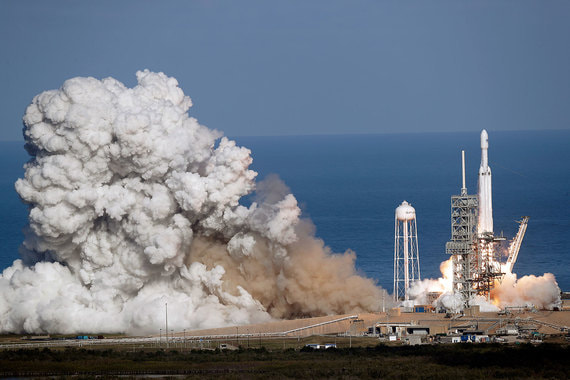 Старт Falcon Heavy