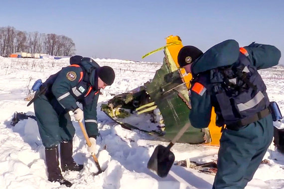 Самолет Ан-148-100В «Саратовских авиалиний» разбился 11 февраля днем через несколько минут после взлета