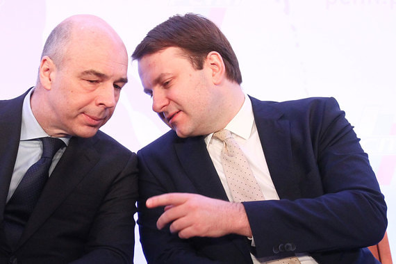 Министры финансов Антон Силуанов и экономики Максим Орешкин