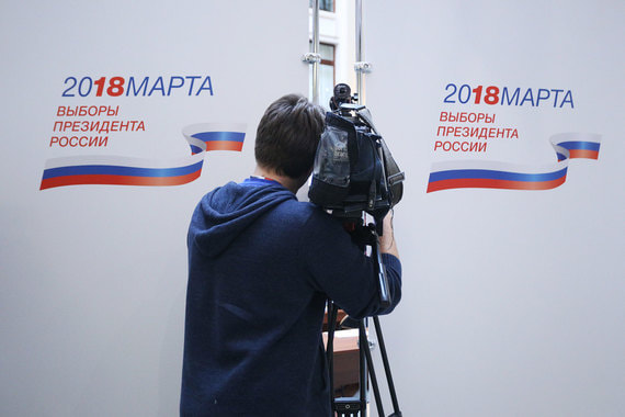 По упоминаемости на федеральных телеканалах Путин вне конкуренции, но по другим кандидатам ситуация заметно отличается