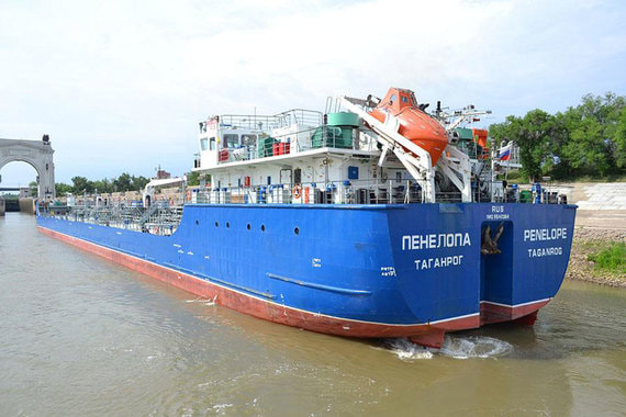 «Пенелопа» уплывет из Новороссийского морского торгового порта