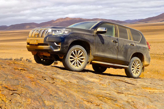 Внедорожный арсенал у Toyota Land Cruiser Prado на высоте