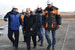 Путин приехал на автобусе со стороны Краснодарского края на самый большой пролет моста – арочный. Экскурсию для президента провел замгендиректора «Стройгазмонтажа» Леонид Рыженькин, сообщил ТАСС. Он рассказал Путину об этапах строительства моста, в том числе о возведении арки