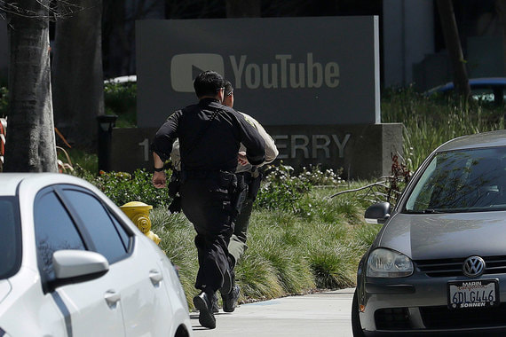 Неизвестный открыл стрельбу в американской штаб-квартире YouTube