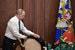 Владимир Путин в рабочем кабинете перед церемонией инаугурации