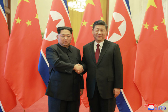 Ким Чен Ын встретился с лидером Китая во второй раз за два месяца