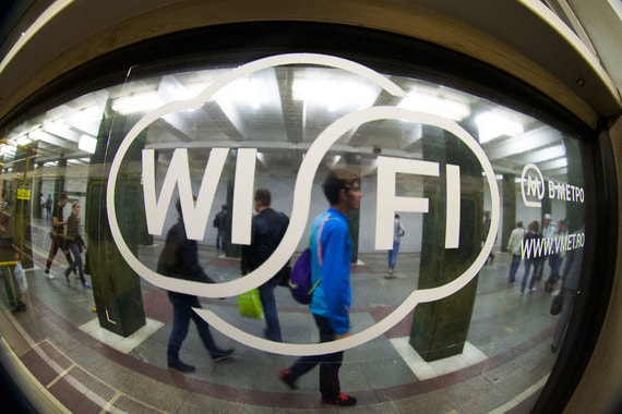 Бесплатный WiFi в московском метро «Максимателеком» начал раздавать в 2013 г.