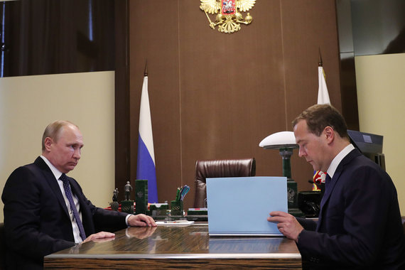 Дмитрий Медведев представил Владимиру Путину кандидатов в министры