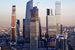 Замыкают пятерку лидеров два объекта в небоскребе Neva Towers в «Москва-сити» («Башня-2») высотой 337 м. Оба пентхауса расположены на 76-м этаже (всего 79 этажей) и имеют почти одинаковую площадь - 238,8 и 238,1 кв. м