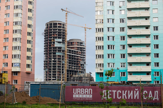 По словам Плутника, у Urban Group шесть проектов с 80 корпусами, при этом некоторые стройки просто брошены