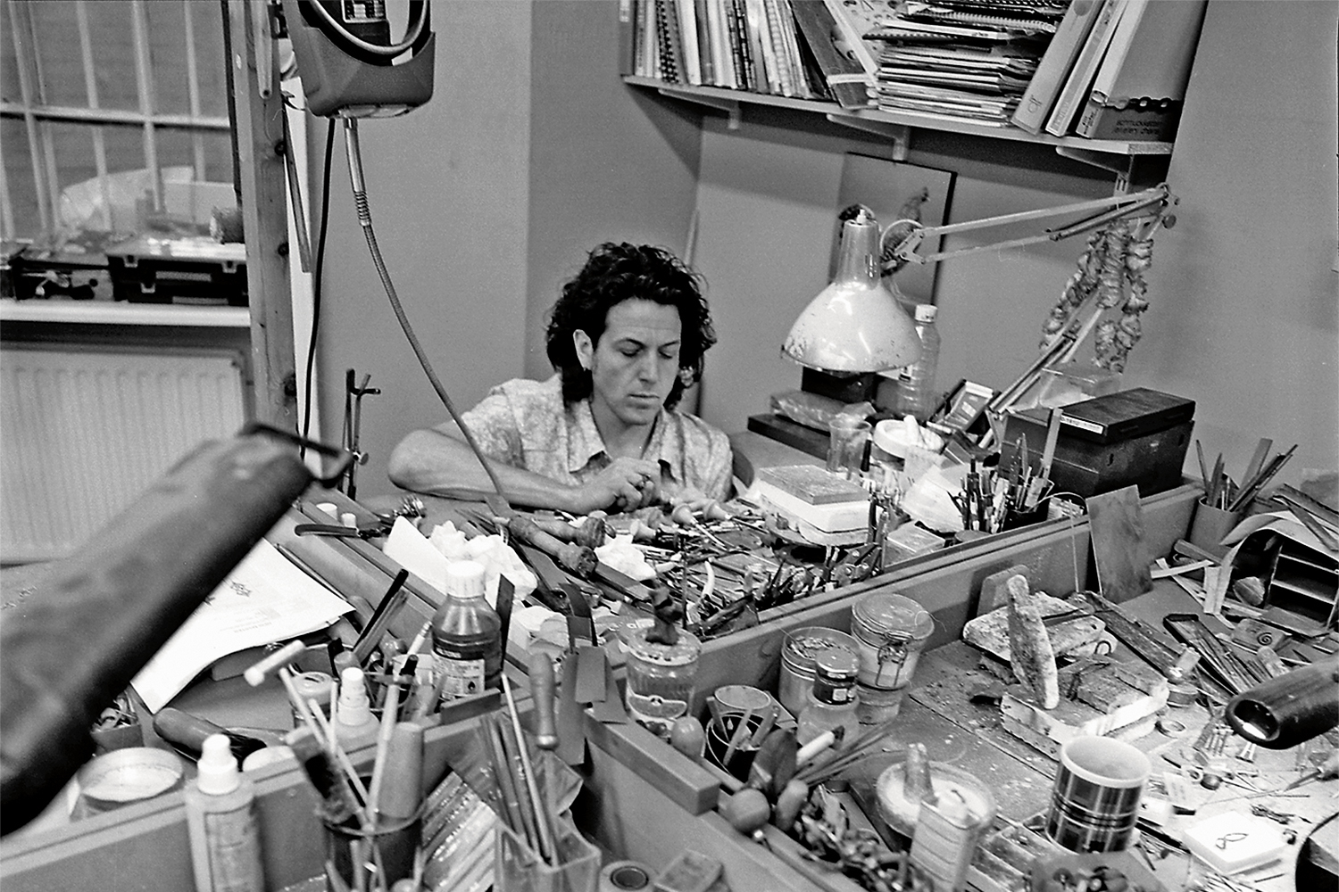 Ювелир за работой – Стивен Вебстер в 80-е годы