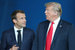 Макрон на встрече с Трампом заступился за Германию. Президент Франции подчеркнул, что не согласен с заявлением о зависимости Германии от России. На фото: президент США Дональд Трамп и президент Франции Эмманюэль Макрон