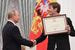 Президент Владимир Путин наградил футболистов и тренеров российской сборной, участвовавших в самом удачном в истории России чемпионате мира по футболу. Награждение состоялось в субботу в Екатерининском зале Кремля
