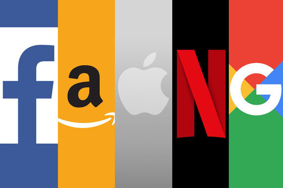 FAANG – Facebook, Amazon, Apple, Netflix и Google (сейчас Alphabet)