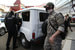 К офису приехал адвокат движения Олег Елисеев, но внутрь его не пускали