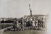 1935 г. Дети из ижевского Дома художественного воспитания детей на фоне первой версии скульптуры «Женщина с веслом»