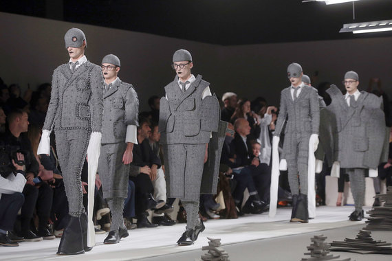 Показ Thom Browne сезона осень/зима 2018