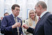 Иосиф Кобзон с супругой Нелли и президент Владимир Путин на церемонии вручения государственных наград в Кремле, 2018 г.