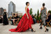 Модели в финале показа Oscar de la Renta