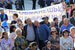 Участники митинга