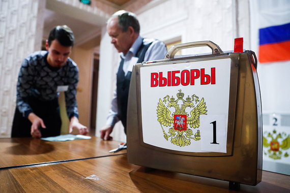 Подсчет голосов во время второго тура выборов губернатора Владимирской области