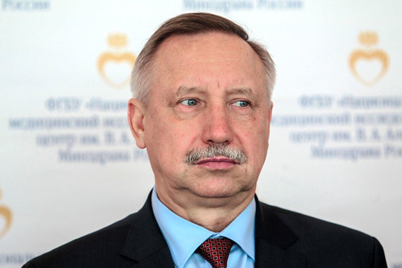 Временно исполняющим обязанности руководителя региона предложено стать Александру Беглову