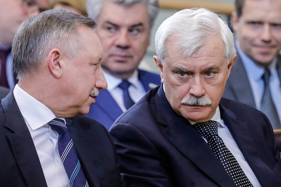 Давний знакомый президента Александр Беглов (на фото слева) сменит на должности губернатора Петербурга еще одного давнего знакомого Путина – Георгия Полтавченко (на фото справа)