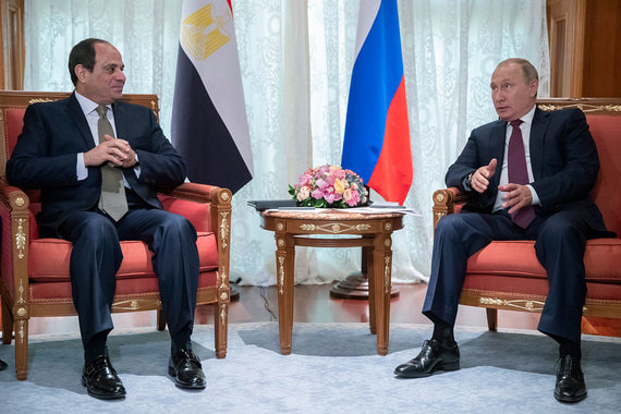 Путин изменил программу переговоров с президентом Египта после трагедии в Керчи