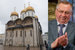 Николай Токарев, президент ПАО «Транснефть» При поддержке «Транснефти» было построено, реконструировано и восстановлено много православных храмов, в частности храм Иконы Божией Матери «Неопалимая Купина» и Патриарший Успенский собор Московского Кремля (на фото)