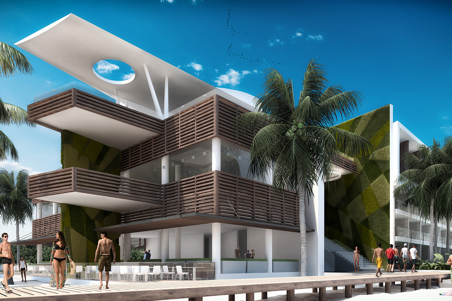 Теннисный центр расположился на территории испанской гостиничной сети Palladium Hotel Group