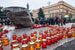 Акция памяти жертв политических репрессий «Возвращение имен» у Соловецкого камня на Лубянке