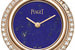 Possession Lapis Lazuli, Piaget с циферблатом из лазурита и вращающимся безелем с бриллиантами. Корпус из белого золота, 20 000 франков
