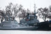 Три корабля Военно-морских сил Украины, задержанные в территориальных водах России в Черном море, доставлены в порт Керчи. Артиллерийские катера «Никополь» (на первом плане), «Бердянск» (на втором плане) и рейдовый буксир «Яни Капу» (на третьем плане) добрались до порта «своим ходом в сопровождении», рассказал источник «Интерфакса»