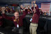 Члены команды NASA InSight радуются получению первого изображения с Красной планеты