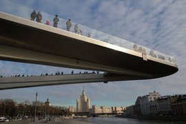 Полет над Москвой
