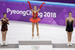 Алина Загитова (на фото в центре)Олимпийская чемпионка по фигурному катанию