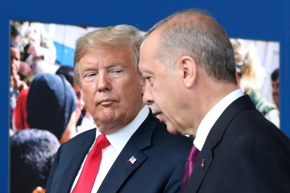 За несколько дней до заявления Трампа Эрдоган выразил непонимание политики США в Сирии