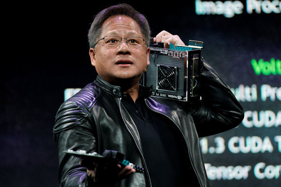 Дженсен Хуанг главный исполнительный директор компании NVIDIA