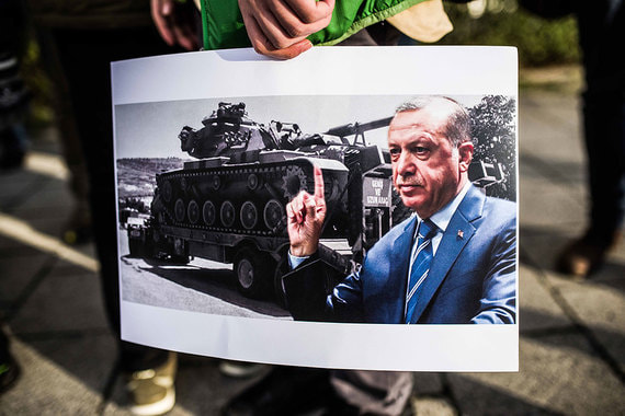 Эрдоган объявил о начале наступления против курдов на севере Сирии