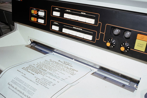 Копировальный аппарат Xerox, 1972 г.
