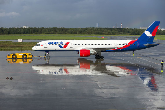 Azur Air – восьмая по пассажиропотоку авиакомпания в России и крупнейшая
среди чартерных перевозчиков, аффилирована с турецким туроператором
Anex Tour