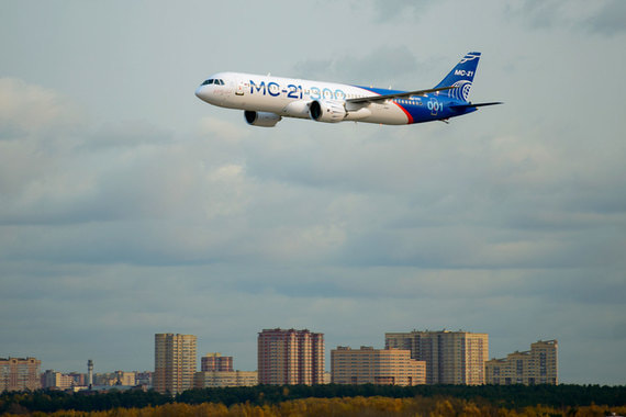 Каталожная цена одного МС-21 – $92,3 млн, рассказывал «Ведомостям» близкий к ОАК человек